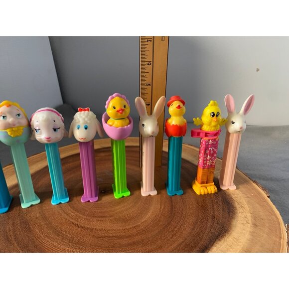 Vintage Easter PEZ Dispenser Lot with Bunny & Chick Designs - Picture 9 of 14